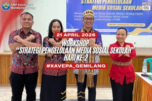 Workshop &ldquo;Strategi Pengelolaan Media Sosial Sekolah&rdquo; Hari ke-2